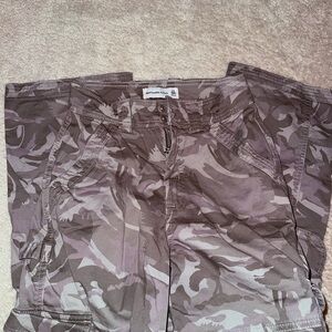 Abercrombie Camo Cargo Pants
